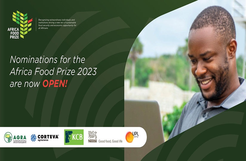 Postulez au prix africain de l’Alimentation 2023